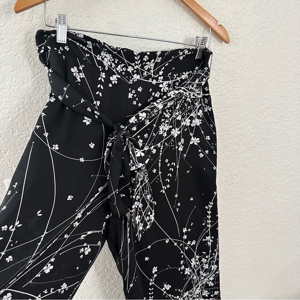 Misa Los Angeles Aliya Black Floral Pants - Picture 9 of 9